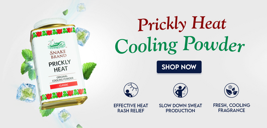 Beat the heat with Snake Brand - Snake Brand is always ready to keep you cool.
