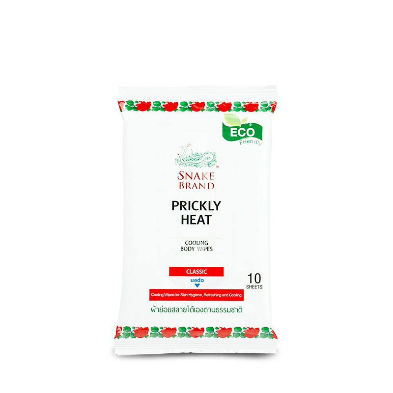 Prickly Heat Cooling Body Wipes Classic